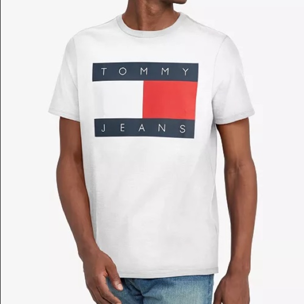 Vintage 90s Tommy Hilfiger Tommy Jeans Flag Tee